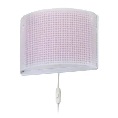 Nástěnná lampa Dalber D-80228S - Dětské nástěnné svítidlo VICHY 1xE27/60W/230V