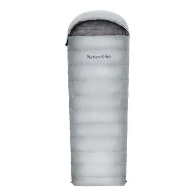 Spací pytel Naturehike kombinovaný péřový spací pytel RM80 vel. M 1350g - šedý