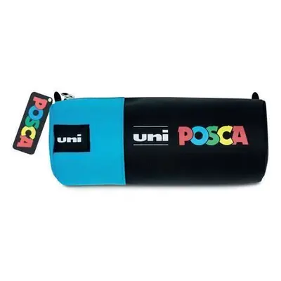 Penál "Posca", modrá, kulatý, UNI 2UPCTOLLTARTOK