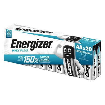 Jednorázová baterie Energizer MAX Plus Professional AA 20pack