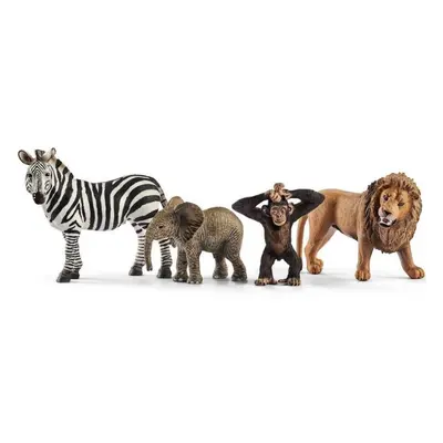 Figurky Schleich Set divoká zvířátka 42387