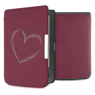 Pouzdro na čtečku knih KW Mobile - Brushed Heart - KW5574701 - Pouzdro pro Pocketbook 614/615/62