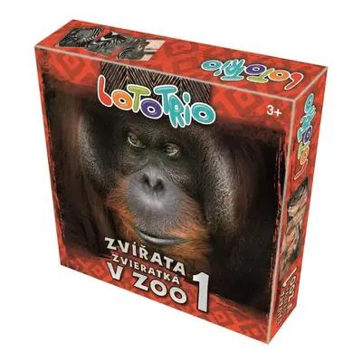 Společenská hra Loto-trio Zvířata v ZOO 1