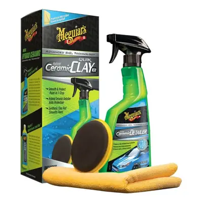 Sada autokosmetiky Meguiar's Hybrid Ceramic Quik Clay Kit