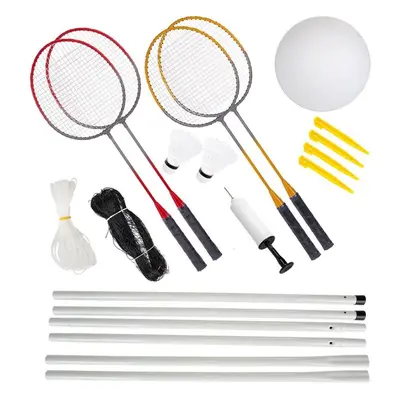 Badmintonový set Enero Sada na badminton a volejbal 10v1