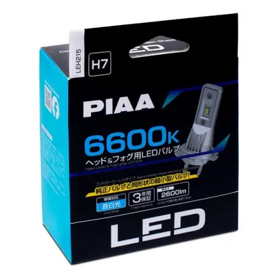 LED autožárovka PIAA Gen4 LED náhrady autožárovek H7 6600K se zabudovaným startérem