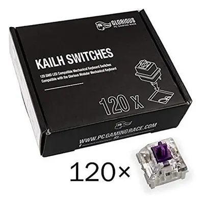 Mechanické spínače Glorious PC Gaming Race Kailh Pro Purple Switches 120