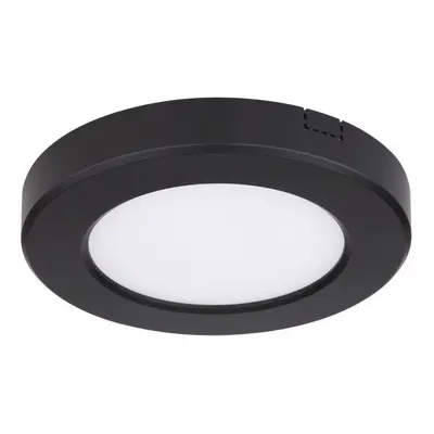 Globo 12379-6B LED stropní svítidlo Lasse 1x6W | 400lm | 3000-4000-6500K - černá