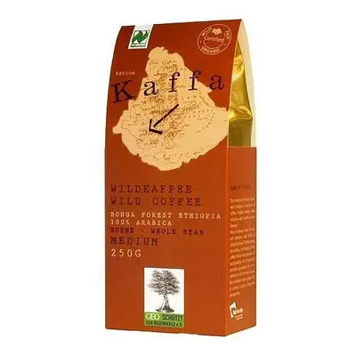 Káva DWP eG Zrnková káva Fairtrade - BIO Kaffa medium 250g