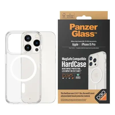 Kryt na mobil PanzerGlass HardCase MagSafe Apple iPhone 15 Pro s ochranou vrstvou D3O