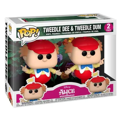 Funko POP Disney: Alice 70th– 2PK Tweedle Dee & Dum