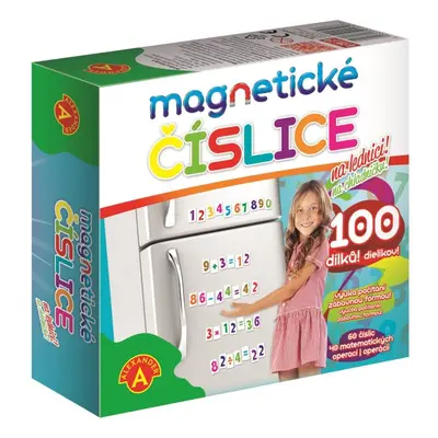 Magnet Magnetické číslice na lednici