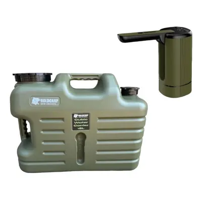 Holdcarp Set kanystr+automatický kohoutek Smart Rechargeable Tap+Cubic Water Carrier 18l