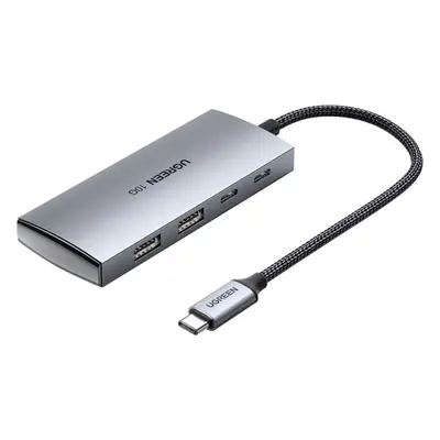 USB Hub UGREEN USB-C to 2x USB 3.1+2xUSB-C Adapter 10G