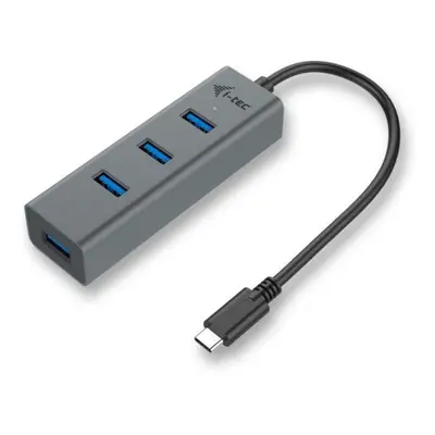 USB Hub i-tec USB-C Metal 4-portový HUB