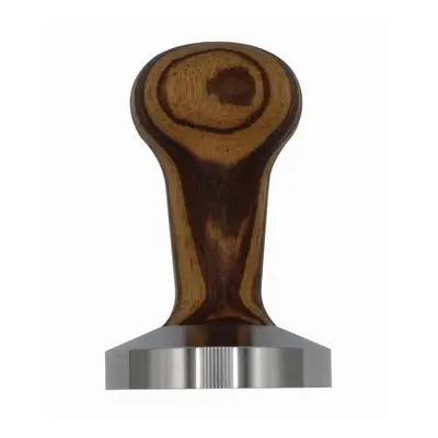 Tamper na kávu Heavy Tamper Speciality Coffee Tamper 58,4 mm, rukojeť Zebrano