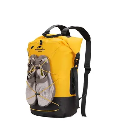 Turistický batoh Naturehike Vodotěsný batoh 20 l, 430 g, žlutý