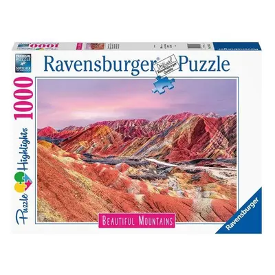 Puzzle Ravensburger Puzzle 173143 Dechberoucí Hory: Duhové Hory, Čína 1000 Dílků