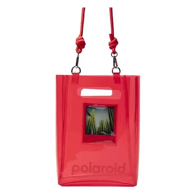 Fotobrašna Polaroid TPU Bucket Bag Red