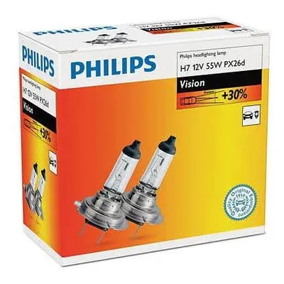 Autožárovka PHILIPS H7 Vision 2 ks