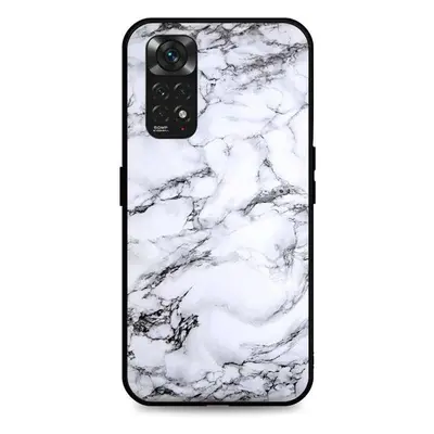 Kryt na mobil TopQ Kryt LUXURY Xiaomi Redmi Note 11 pevný Marble White 71846