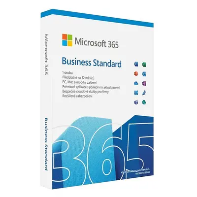 Kancelářský software Microsoft 365 Business Standard EN (BOX)