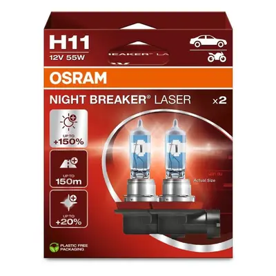 Autožárovka OSRAM H11 Night Breaker Laser Next Generation +150%, 2ks