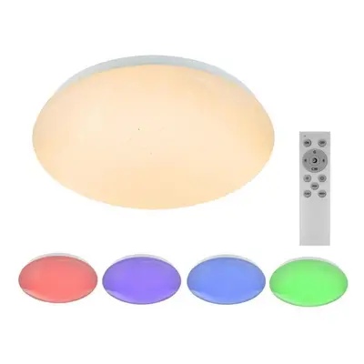 Stropní světlo Globo - LED RGB Stmívatelné stropní svítidlo 1xLED/12W/230V + 1xLED/3W