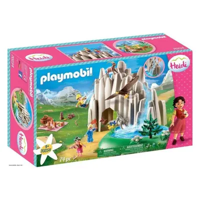 Stavebnice Playmobil 70254 Jezerní louka s Heidi Petrem a Klárou