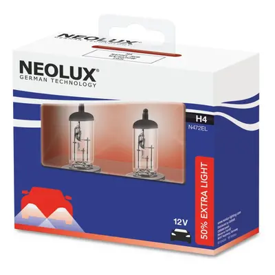 Autožárovka NEOLUX H4 Extra Light +50% 12V, 60/55W