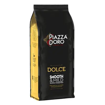 Káva PIAZZA DORO Dolce, zrnková, 1000g