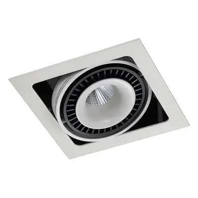 Italux GL7116-1/18W WH+BL LED zápustné bodové stropní svítidlo Alesso 1x18W | 1340lm | 3000K - p