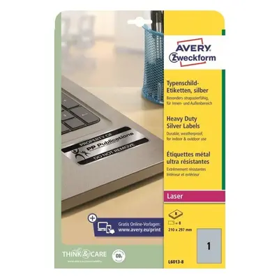 Etikety Avery Zweckform L6013-8 Odolné samolepící etikety