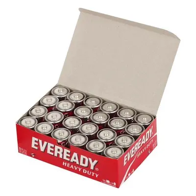 Jednorázová baterie Energizer Eveready D zinkochloridová baterie 24 ks