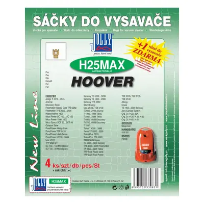 Sáčky do vysavače Sáčky do vysavače H25 MAX - textilní - vůně Skořice