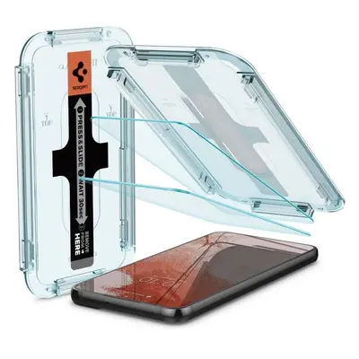 Ochranné sklo Spigen Glas.tR EZ Fit 2 Pack Samsung Galaxy S22 5G