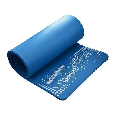 Podložka na cvičení Lifefit Yoga Mat Exkluziv plus modrá