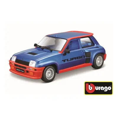 Kovový model Bburago Renault 5 Turbo modré