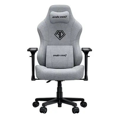 Herní židle Anda Seat Phantom 3 Pro Premium Gaming Chair - L size Grey Fabric