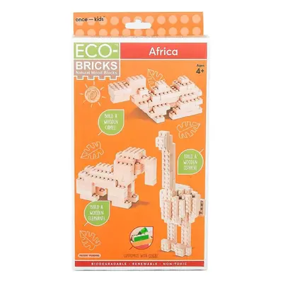 Stavebnice Once Kids Eco-Bricks 3in1 Afrika