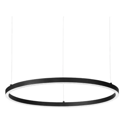 Ideal Lux 229508 LED zavěšený stropní lustr Oracle Slim 1x55W | 3080lm | 3000K - černý