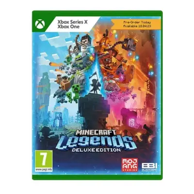 Hra na konzoli Minecraft Legends: Deluxe Edition - Xbox