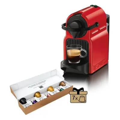 Kávovar na kapsle NESPRESSO KRUPS Inissia Red XN100510