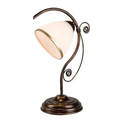 Stolní lampa Stolní lampa RETRO II 1xE27/60W/230V černá patina