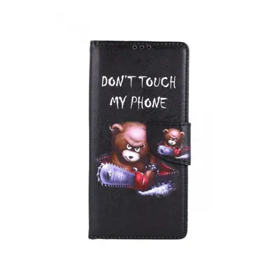 Kryt na mobil TopQ Kryt Xiaomi Redmi 9A knížkový Don't Touch méďa 51527