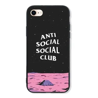 Kryt na mobil TopQ LUXURY iPhone SE 2020 pevný Antisocial Club 49216