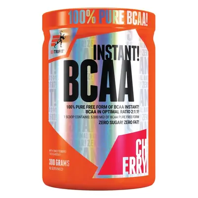 Aminokyseliny Extrifit BCAA Instant 300 g cherry