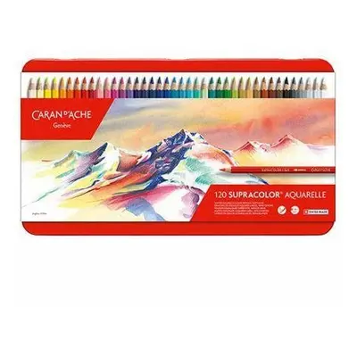 Pastelky Caran D'ache Supracolor Aquarelle 120 barev