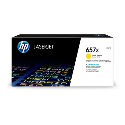 Toner HP CF472X č. 657X žlutý originální