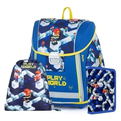 Školní set 3-dílný Oxybag PREMIUM Playworld